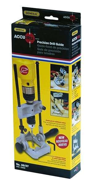 General Tools Precision Drill Guide: Portable 3/8 & 1/2-Inch Drill Accessory, Folds Flat for Easy Storage - Image 8