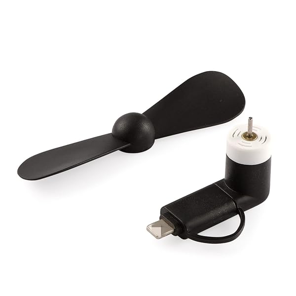 Gfytdxe Mini Cell Phone Fan 6-Pack: Colorful 2-in-1 Summer Accessory for iPhone, iPad & Android Devices - Image 5