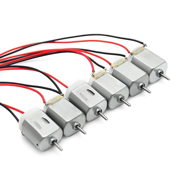Buy Gikfun 1.5V-6V Type 130 Mini DC Motors for Arduino DIY Projects - Pack of 6 - Image 3