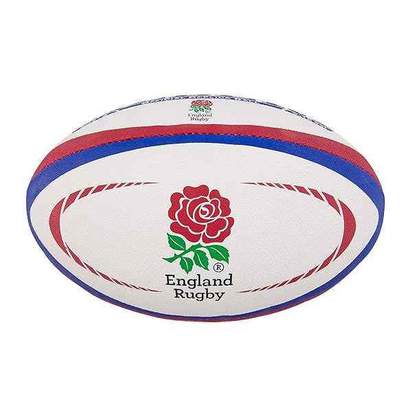 Buy Gilbert England Replica Ball Size 5 - Perfect for Rugby Fans & Players