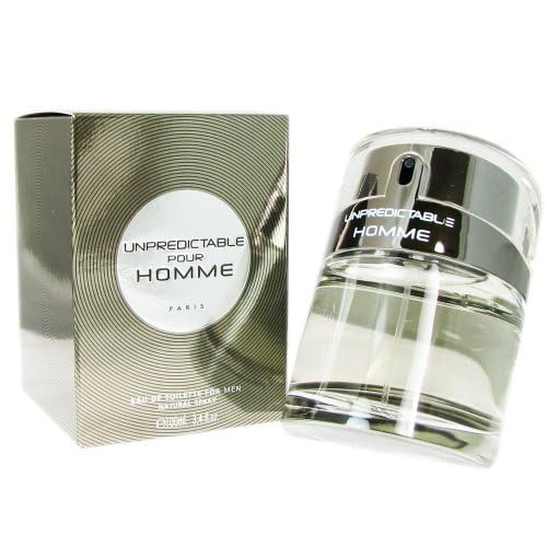 Glenn Perri Unpredictable Pour Homme 3.4oz Eau De Toilette Spray for Men - Pack of 2 | Long-lasting Fragrance