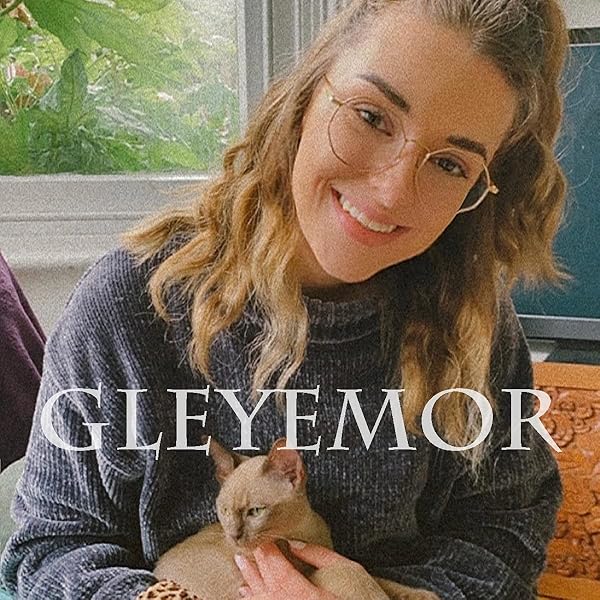 Gleyemor Blue Light Glasses Vintage Octagonal Metal Frame for Women and Men in Rose Gold Ideal for Computer Use - Image 5