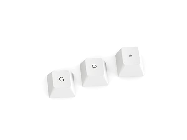 Glorious GPBT Arctic White Keycaps - Thick PBT 114 Set for Full Size, TKL & 75% Mechanical Keyboards - Image 2