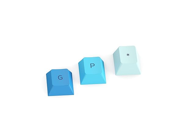 Glorious GPBT Caribbean Ocean Keycaps - Thick PBT 114 Keycap Set for All Mechanical Keyboards - Image 2