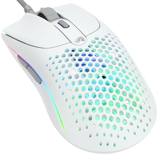 Glorious Gaming Model O 2 Wired Mouse: 59g Ultralight, 26,000 DPI, RGB, Ambidextrous - Perfect for FPS Gamers!