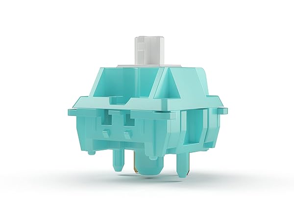 Glorious Lynx Unlubed 36x Linear Switches - Lightweight RGB Mechanical Keyboard Switches, 5 Pin PCB Mounted