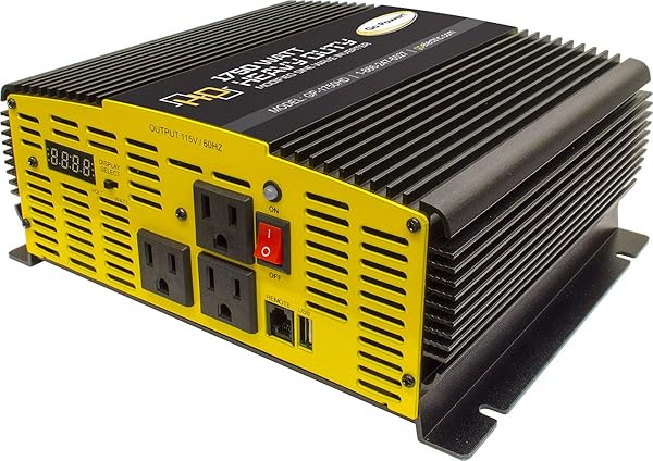 Go Power Go Power! GP-1750HD: 1750W Heavy Duty Modified Sine Wave Inverter for Reliable Power