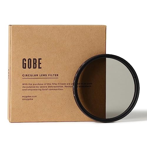 Gobe 62mm Circular Polarizing CPL Lens Filter for Enhanced Photography and Vibrant Colors