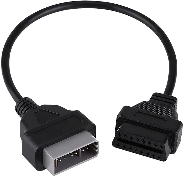 Goliton 14 Pin to 16 Pin OBD2 Connector Adapter for Nissan - Fast Diagnostic Cable