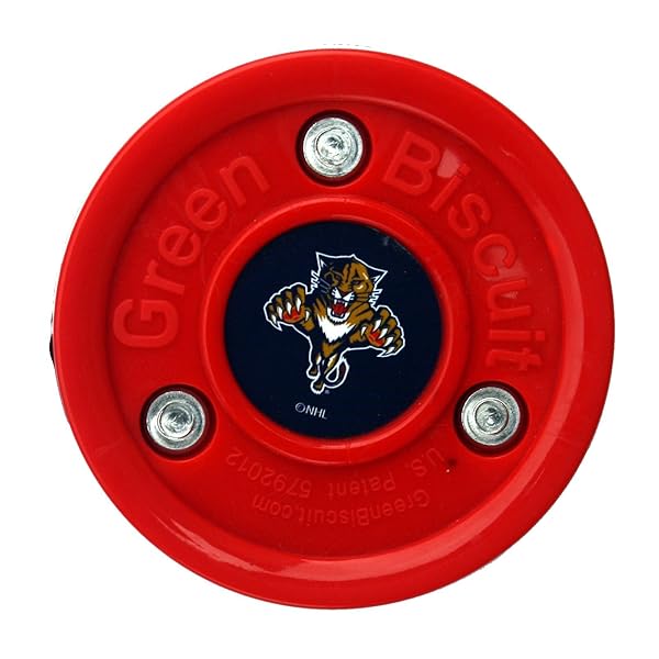 Green Biscuit Buy Green Biscuit Original NHL Team Pucks - Florida Panthers | Perfect for Training & Play