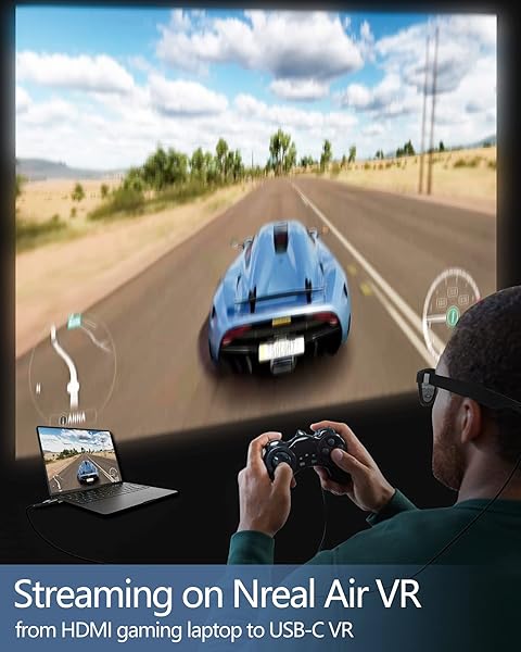 4K60Hz HDMI to USB-C Adapter Cable 6.6FT - Compatible with PS5, Xbox, Steam Deck, Nreal Air & More - Image 5