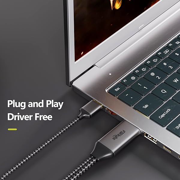 4K60Hz HDMI to USB-C Adapter Cable 6.6FT - Compatible with PS5, Xbox, Steam Deck, Nreal Air & More - Image 9