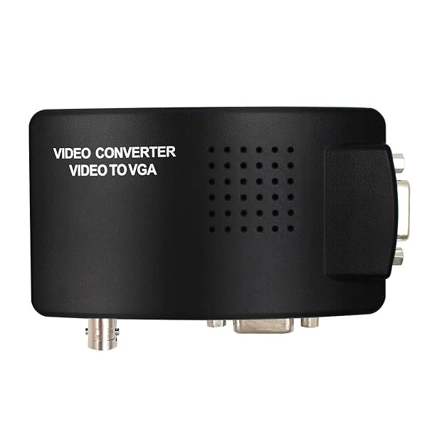 HDSUNWSTD HDSUNWSTD Portable BNC to VGA Converter - S-Video & Composite Input for PC, Camera, DVD, DVR | Fast Shipping!