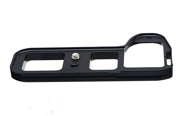 HITHUT Hand Grip Quick Release Metal Base Plate for Sony A7M2 A7II A7RII A7R2 with 1/4" Screw and Hex Wrench Black