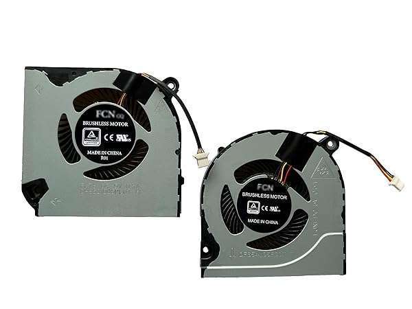 SYW·pcparts HK-Part Fan for Acer Nitro 5 AN515-43 AN515-54 AN517-51 Nitro 7 AN715-51 CPU Cooling Fan Set
