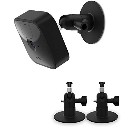 HOLACA Screwless Wall Mount Bracket for Blink Cameras Easy Install No Tools No Drilling Strong Adhesive Black 2 Pack