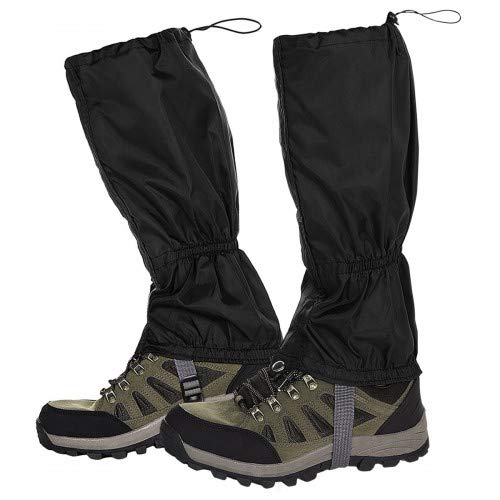 Lightweight Waterproof Hiking Gaiters for Snow, Skiing & Climbing - Durable Leg Protection