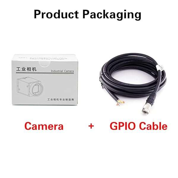 HTENG VISHI 5.0MP GigE Ethernet Industrial Camera - 2592x1944, Rolling Shutter, C-Mount for Machine Vision - Image 9