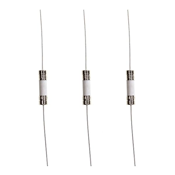 HUABAN HUABAN 10 Pieces 3.15A 3.15 Amp 250V 5 * 20mm Fast Blow Ceramics Lead Fuse