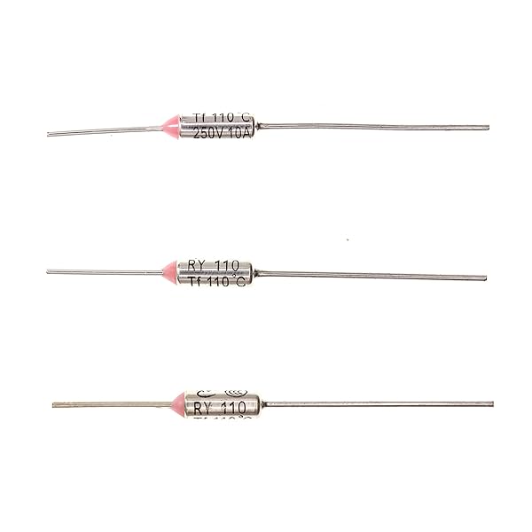 HUABAN HUABAN 10 Pieces Metal Temperature Thermal Fuse RY110 110 ? 230 ? 10A 250V