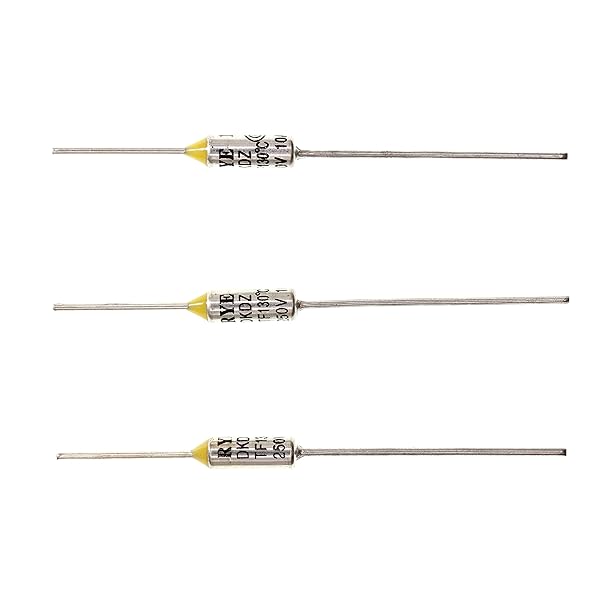 HUABAN 10 Pieces Metal Temperature Thermal Fuse RY130 130 ? 266 ? 10A 250V