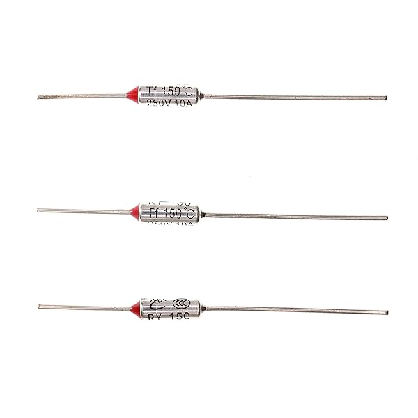 HUABAN HUABAN 10 Pieces Metal Temperature Thermal Fuse RY150 150 ? 302 ? 10A 250V