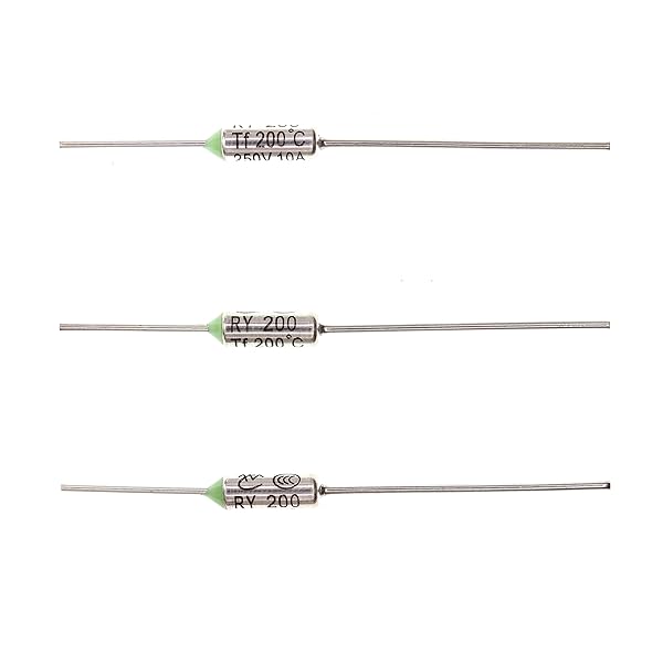 HUABAN 10 Pieces Metal Temperature Thermal Fuse RY200 200 ? 392 ? 10A 250V