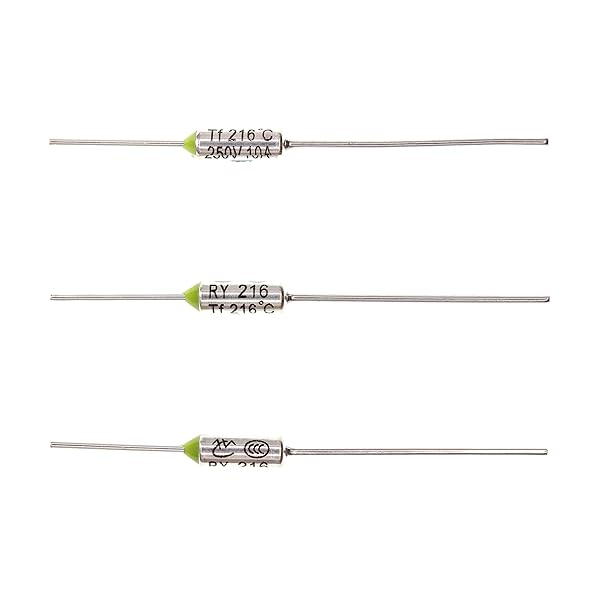 HUABAN HUABAN 10 Pieces Metal Temperature Thermal Fuse RY216 216 ? 420.8 ? 10A 250V