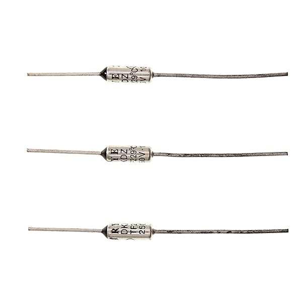 HUABAN HUABAN 10 Pieces Metal Temperature Thermal Fuse RY229 229 ? 444.2 ? 10A 250V