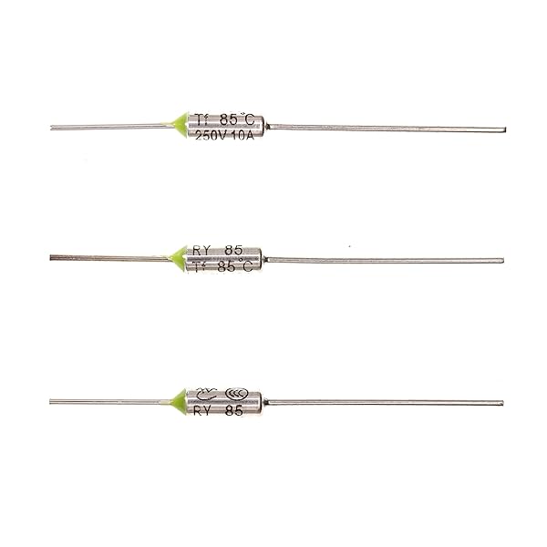 HUABAN 10 Pieces Metal Temperature Thermal Fuse RY85 85 ? 185 ? 10A 250V
