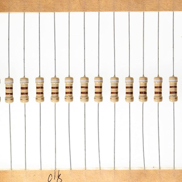 HUABAN 100 Pieces 0.5 Watts 1 2W 910R 910 Ohm 5% Carbon Film Resistor