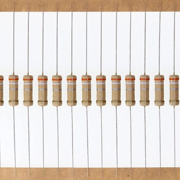 HUABAN 100 Pieces 1 Watts 1W 0R39 0.39 Ohm 5% Carbon Film Resistor