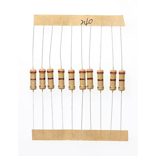 HUABAN 100 Pieces 1 Watts 1W 240R 240 Ohm 5% Carbon Film Resistor