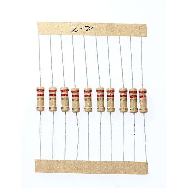 HUABAN 100 Pieces 1 Watts 1W 2R2 2.2 Ohm 5% Carbon Film Resistor