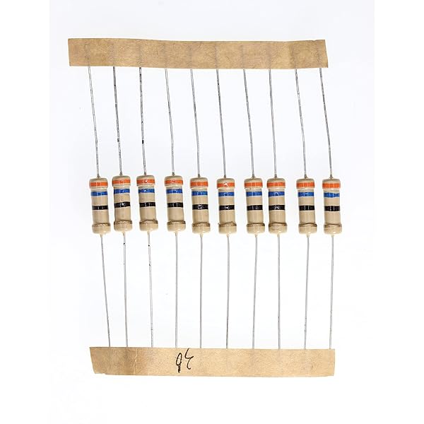 HUABAN 100 Pieces 1 Watts 1W 36R 36 Ohm 5% Carbon Film Resistor