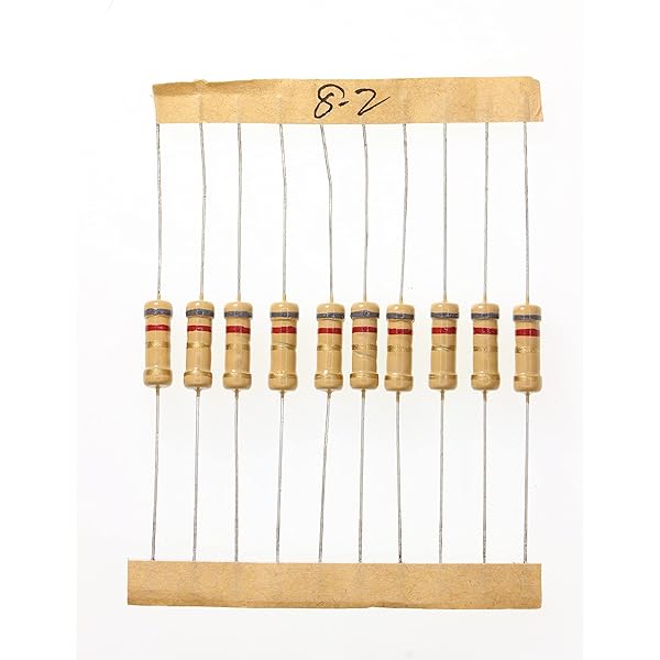 HUABAN HUABAN 100 Pieces 1 Watts 1W 8R2 8.2 Ohm 5% Carbon Film Resistor