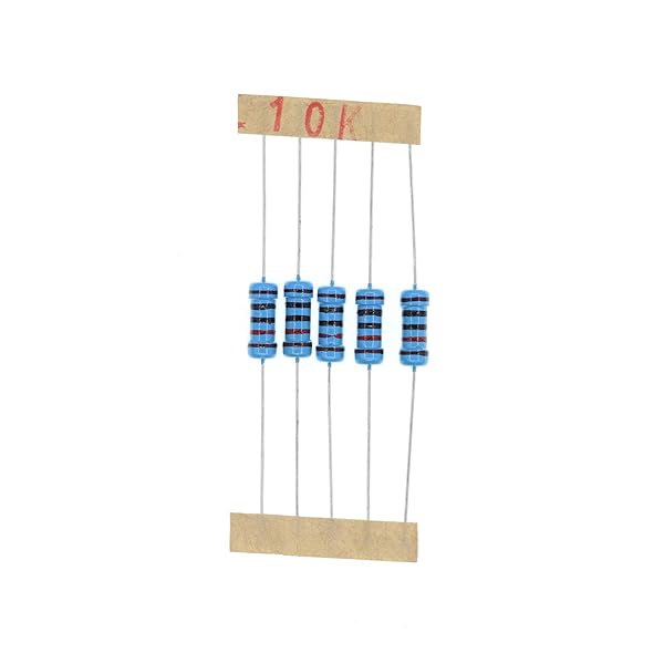 HUABAN 100PCS 1W 10K Ohm 1 Percent Metal Film Resistor High Quality Electronic Components