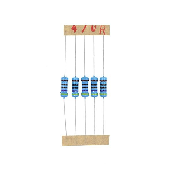 HUABAN HUABAN 100PCS 1W 470 Ohm 1 Percent Metal Film Resistors for Electronics Projects