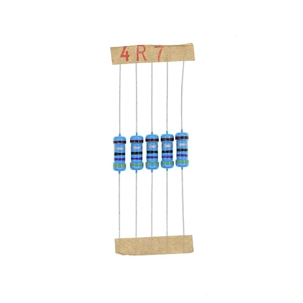 HUABAN 100PCS 1W 4R7 4.7 Ohm 1% Metal Film Resistor High Quality Electronic Components
