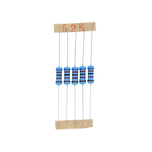 HUABAN 100PCS 1W 56K Ohm 1 Percent Metal Film Resistors for Electronics Projects