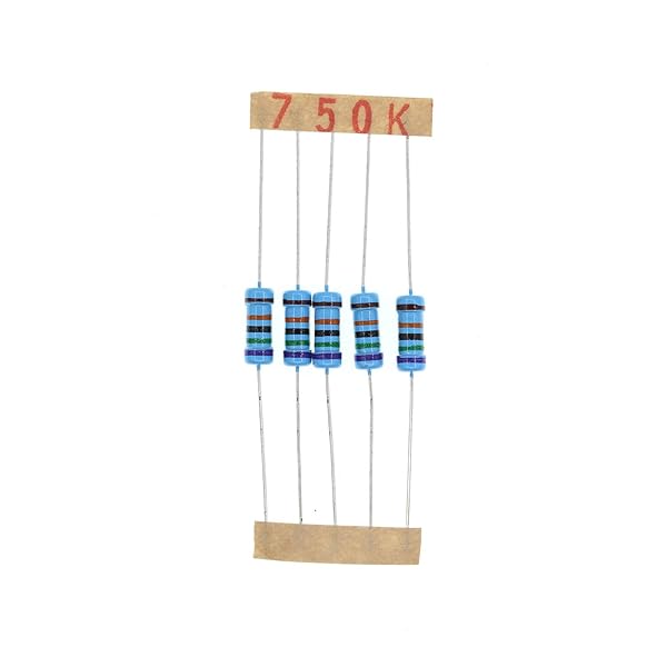 HUABAN 100PCS 1W 750K Ohm 1 Percent Metal Film Resistor High Quality Electronic Components