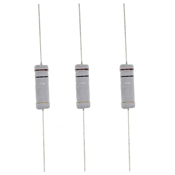 HUABAN 10PCS 5W 0R1 0.1 Ohm 5 Percent Metal Oxide Film Resistor for Reliable Performance
