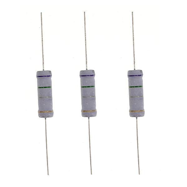 HUABAN 10PCS 5W 0.75 Ohm 5 Percent Metal Oxide Film Resistors for Reliable Performance