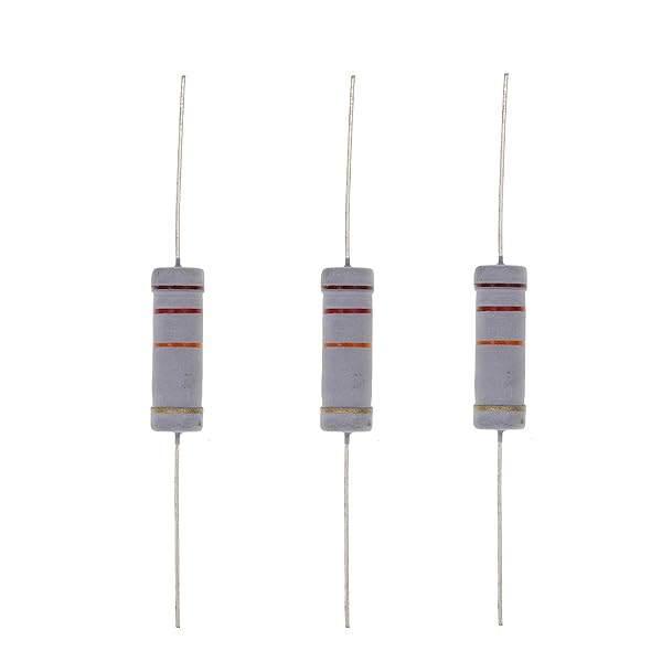 HUABAN 10PCS 5W 12K Ohm 5 Percent Metal Oxide Film Resistor for Reliable Performance