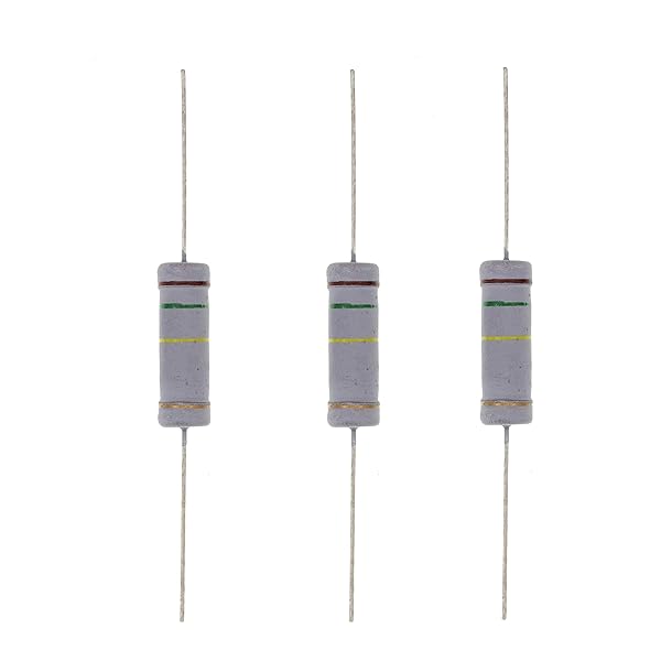 HUABAN 10PCS 5W 150K Ohm 5 Percent Metal Oxide Film Resistor for Reliable Performance and Precision