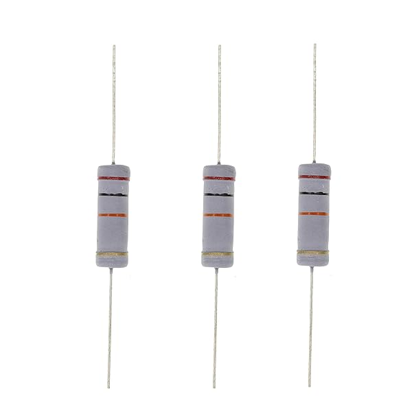 HUABAN 10PCS 5W 20K Ohm 5 Percent Metal Oxide Film Resistor for Reliable Performance and Precision