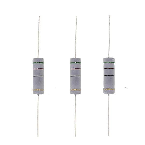 HUABAN 10PCS 5W 51 Ohm Metal Oxide Film Resistor 5 Percent Tolerance High Quality Electronic Components