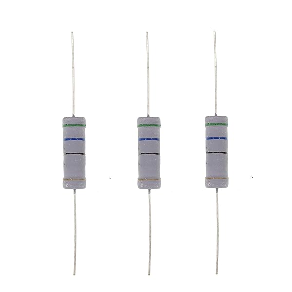HUABAN 10PCS 5W 56 Ohm 5 Percent Metal Oxide Film Resistor for Reliable Performance