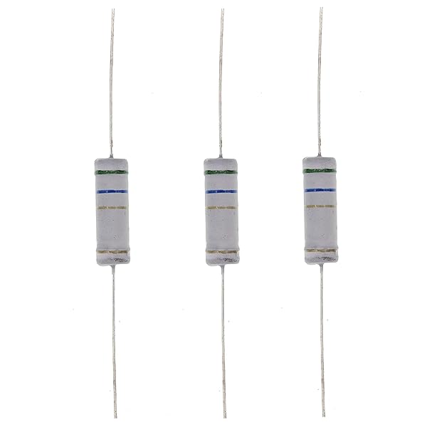 HUABAN HUABAN 10PCS 5W 5R6 5.6 Ohm 5 Percent Metal Oxide Film Resistor High Quality Durable Components