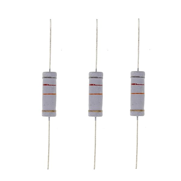 HUABAN 10PCS 5W 82K Ohm 5 Percent Metal Oxide Film Resistor for Reliable Performance